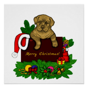 Póster XMas Puppy