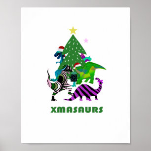Poster Xmasauros