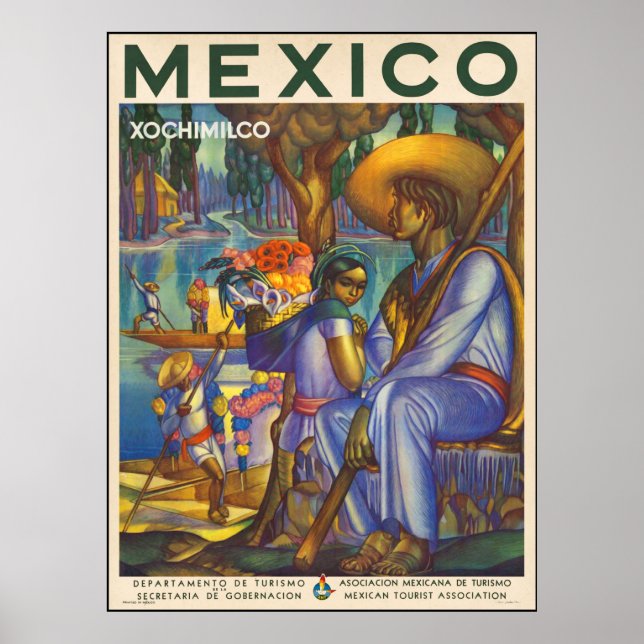 Poster Xochimilco (Frente)