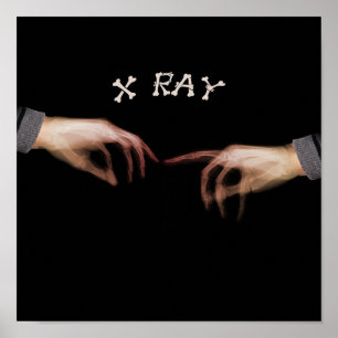 POSTER XRAY TOUCH REMINISCENTE DE LEONARDO DAVINCI