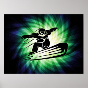 Póster Xtreme Snowboard