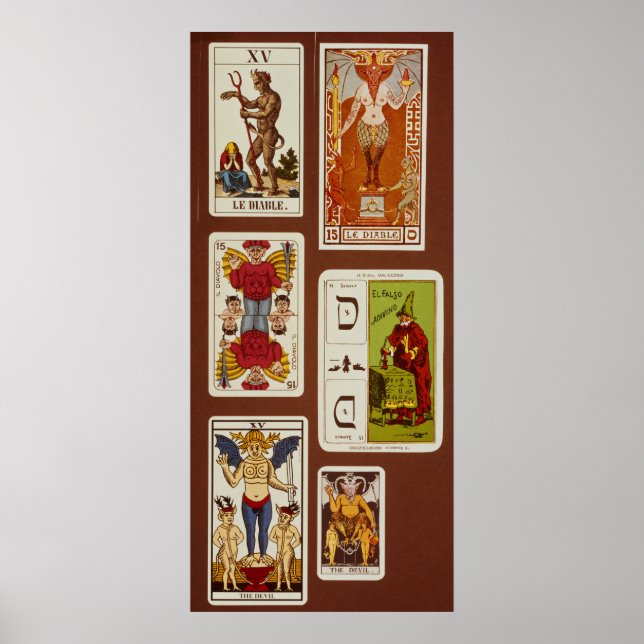 Póster XV O Diabo (Frente)
