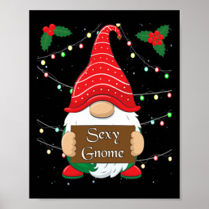 Poster Y Gnomo Matching Family Natal pijamas X mas Ho
