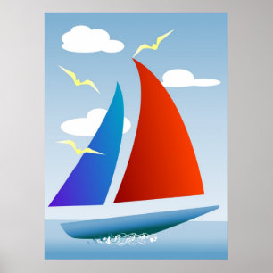Póster Yacht