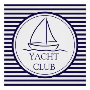 Póster Yacht Club