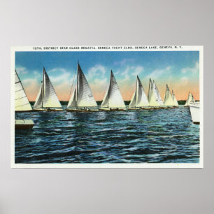Poster Yacht club do Seneca