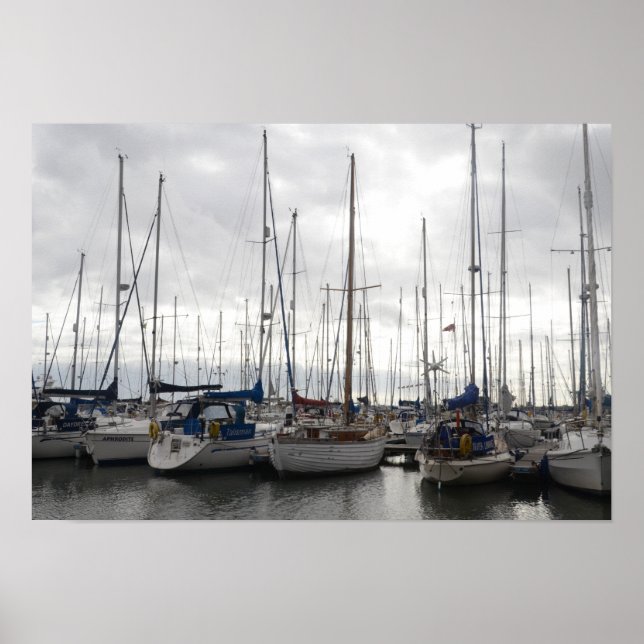 Póster Yachts Partilhados (Frente)