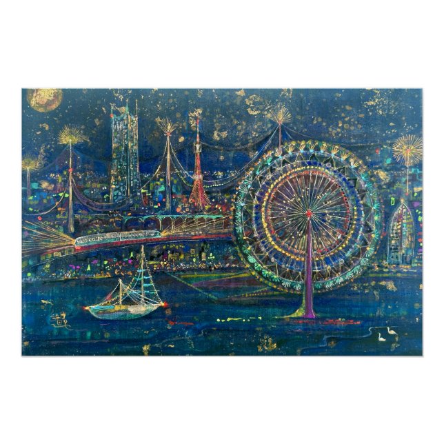 Póster Yakan-Hikou: Flight by Night  (Frente)