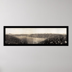 Póster Yale Harvard Futebol Foto 1910