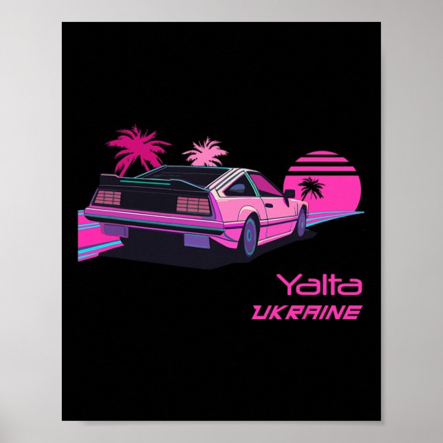 Poster Yalta antiga Ucrânia  (Frente)