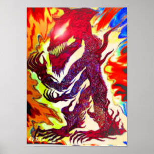 Póster Yamahachi Wolf