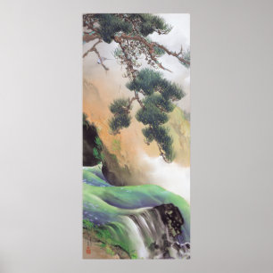 Póster Yamamoto Shunkyo - Primavera da montanha