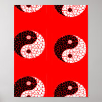 Yang circulcles em vermelho