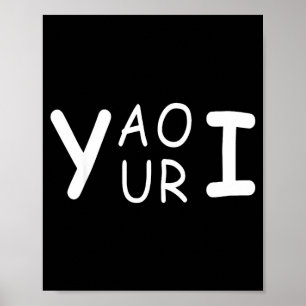 Poster Yaouri você é um meme de jogo de palavras engraçad