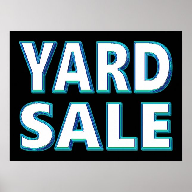 Poster Yard Sale (Frente)