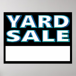 Poster Yard Sale