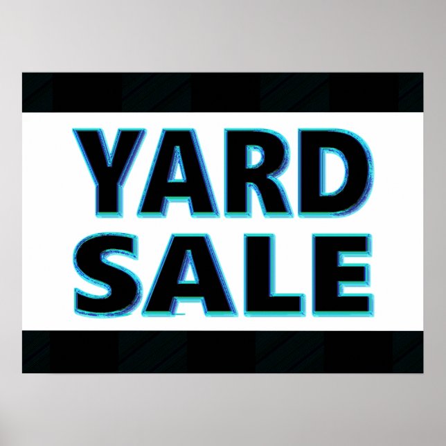 Poster Yard Sale (Frente)
