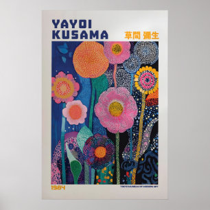 Poster Yayoi Kusama Impressão, Arte Moderna Impressão, Ma