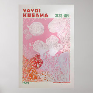 Poster Yayoi Kusama Impressão, Arte Moderna Impressão, Ma