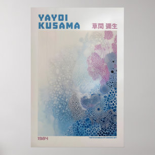 Poster Yayoi Kusama Impressão, Arte Moderna Impressão, Ma