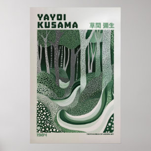 Poster Yayoi Kusama Impressão, Arte Moderna Impressão, Ma