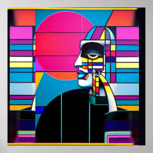 Poster YB1 - Ken Gage New Wave Album Art