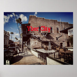 Poster Ybor City, Tampa FLORIDA
