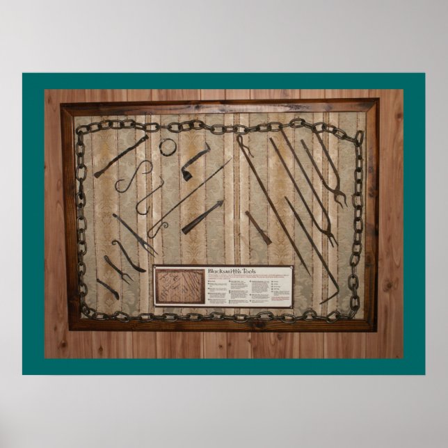 Poster Ye Blacksmith Tools of the trade (Frente)