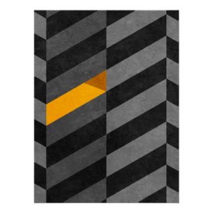 Póster Yellow drawer