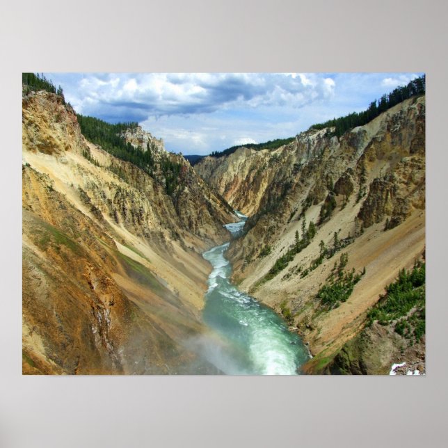 Poster Yellowstone Grand Canyon (Frente)