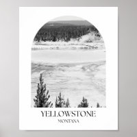 Yellowstone National Park Montana Arch Photo Impre