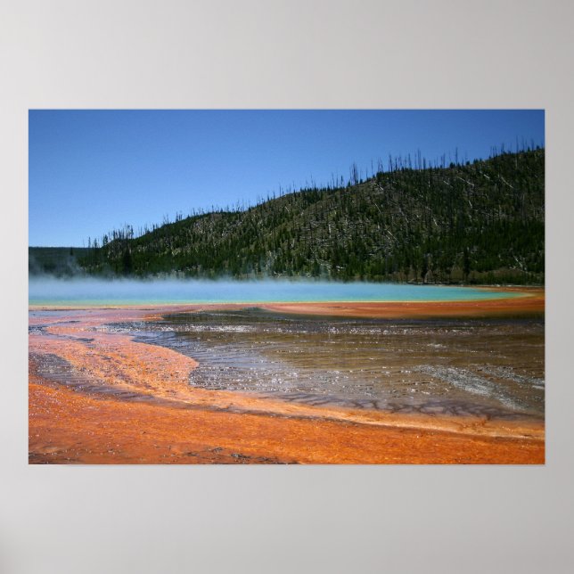 Póster Yellowstone Nationalpark (Frente)