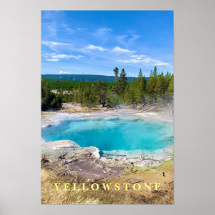 Poster Yellowstone Thermal Pote
