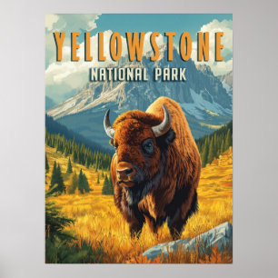 Poster Yellowstone: Um Viagem Retroativo