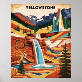 Poster Yellowstone Wonders