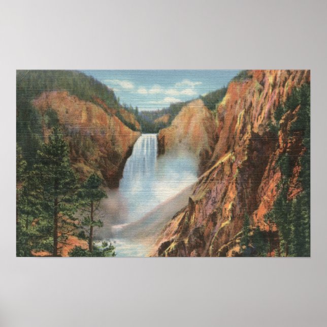 Póster Yellowstone, WY - Excelentes e Grande (Frente)