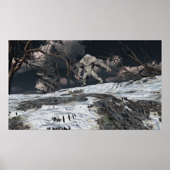 Poster Yeti (Frente)