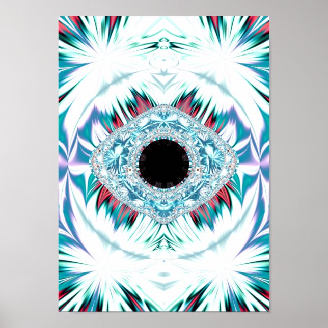 Póster yeti e o olho sagrado (Frente)