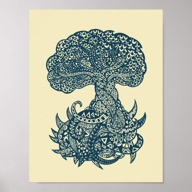 Póster Yggdrasil (Frente)