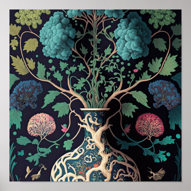 Poster Yggdrasil Tree of Life (Frente)