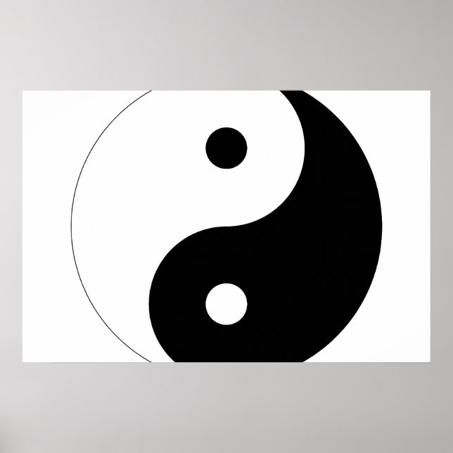 Póster Yin Yang (Frente)