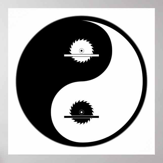 Póster Yin Yang Carpentry (Frente)
