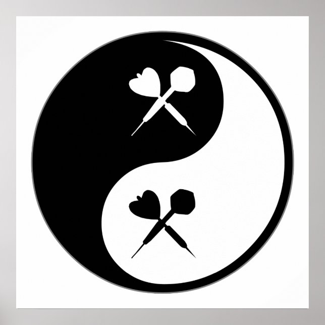 Póster Yin Yang Darts (Frente)