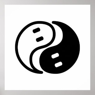 Poster Yin Yang Fantasma