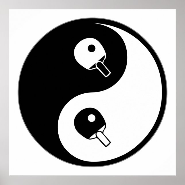 Póster Yin Yang Mesa (Frente)