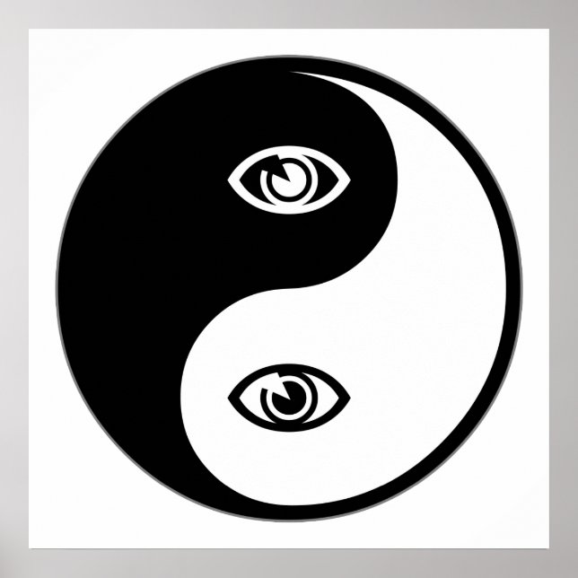 Poster Yin Yang Optometry (Frente)