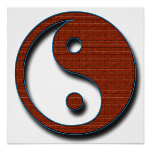 Póster Yin Yang por Shirley Taylor