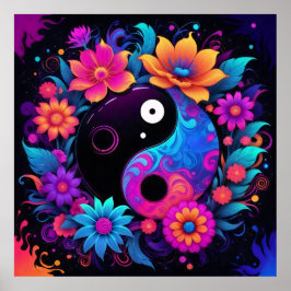 Poster Yin Yang Spiritual Harmonia
