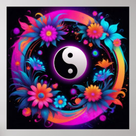 Poster Yin Yang Spiritual Harmonia