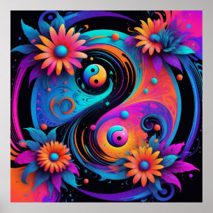 Poster Yin Yang Spiritual Harmonia